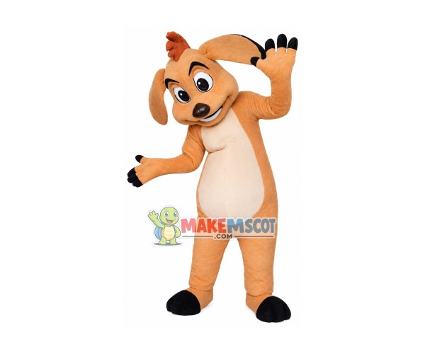Naughty Dog Mascot Adult Costume