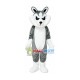 Focused Husky Dog Mascot Costume Focused Husky Dog Mascot Costume