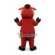 Brown Wild Boar With Fierce Look Mascot Costume Brown Wild Boar With Fierce Look Mascot Costume