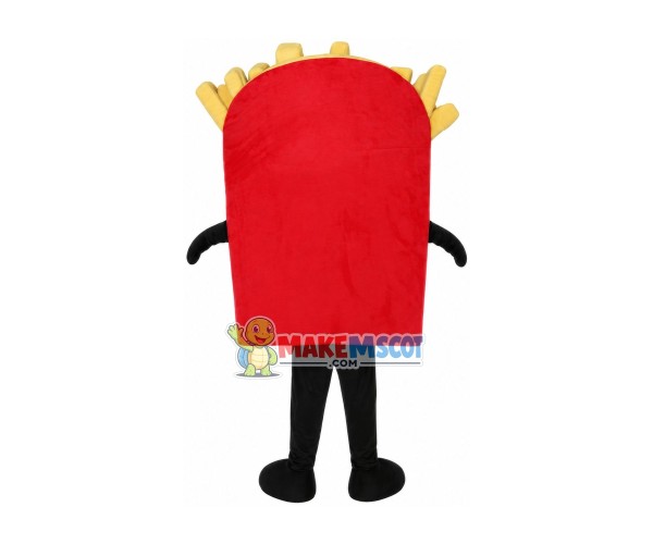 Pack of Crispy Fries Mascot Costume Pack of Crispy Fries Mascot Costume
