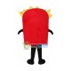 Pack of Crispy Fries Mascot Costume Pack of Crispy Fries Mascot Costume
