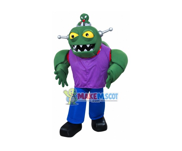 Robot Zombie Doctor Mascot Costume For Adult Robot Zombie Doctor Mascot Costume For Adult