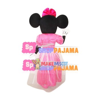 Minnie In Princess Dress Mascot Costume Minnie In Princess Dress Mascot Costume