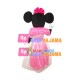 Minnie In Princess Dress Mascot Costume