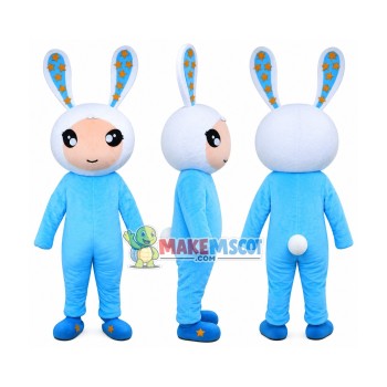 Star Rabbit Mascot Costume for Adult Star Rabbit Mascot Costume for Adult