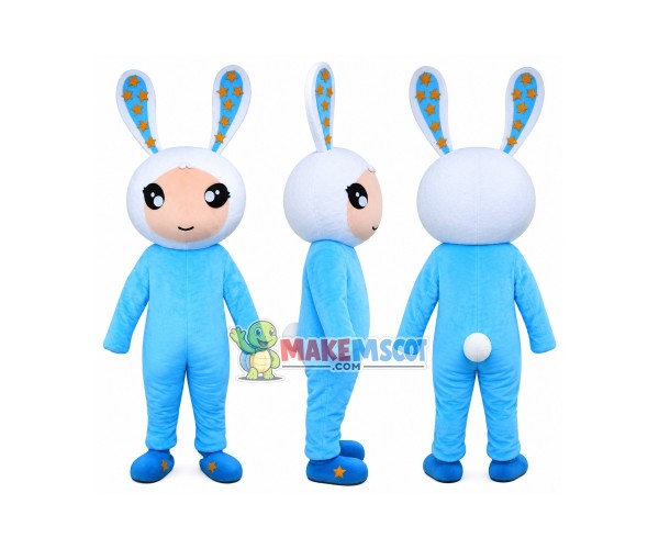 Star Rabbit Mascot Costume for Adult Star Rabbit Mascot Costume for Adult