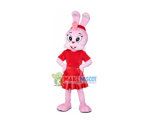 Dance League Bunny Girl Mascot Costume Dance League Bunny Girl Mascot Costume