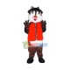 Ugly Mantle Chipmunk Mascot Costume Ugly Mantle Chipmunk Mascot Costume