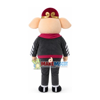 Fast Food Pigsy Mascot Costume