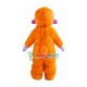 Orange Furry Apes Mascot Costume Orange Furry Apes Mascot Costume