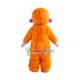 Orange Furry Apes Mascot Costume Orange Furry Apes Mascot Costume