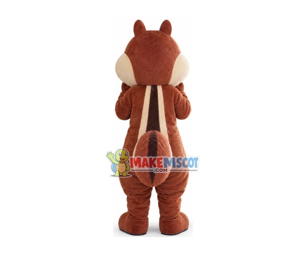 Snickering Big Chipmunk Mascot Costume Snickering Big Chipmunk Mascot Costume