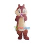 Snickering Big Chipmunk Mascot Costume