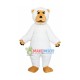 White Furry Snow Apes Mascot Costume White Furry Snow Apes Mascot Costume