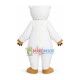 White Furry Snow Apes Mascot Costume White Furry Snow Apes Mascot Costume