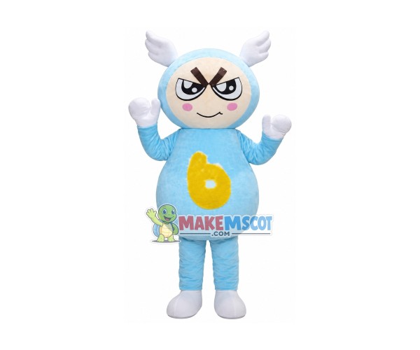 Fashion Cartoon Doll Bobo Mascot Costume Fashion Cartoon Doll Bobo Mascot Costume