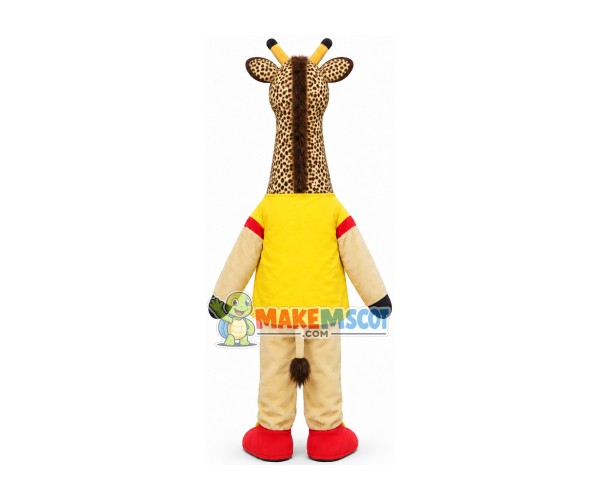 Walking Giraffe Mascot Costume for Adult Walking Giraffe Mascot Costume for Adult