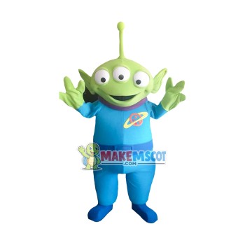 Three Eyed Monster Mascot Costume Three Eyed Monster Mascot Costume