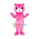 Pink Bear Mascot Cartoon Costume Pink Bear Mascot Cartoon Costume