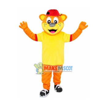 Sport Bear Cartoon Mascot Costume