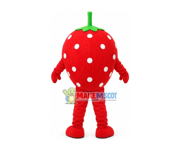 Beard Strawberry Mascot Costume Beard Strawberry Mascot Costume