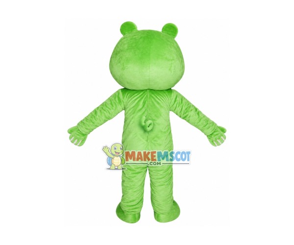 Cartoon Green Pig Mascot Costume
