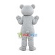 Friendly Gray Bear Mascot Costume Friendly Gray Bear Mascot Costume