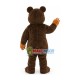 Brown Bear Misha Mascot Costume Brown Bear Misha Mascot Costume