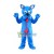 Clever Blue Scooby Doo Mascot Costume