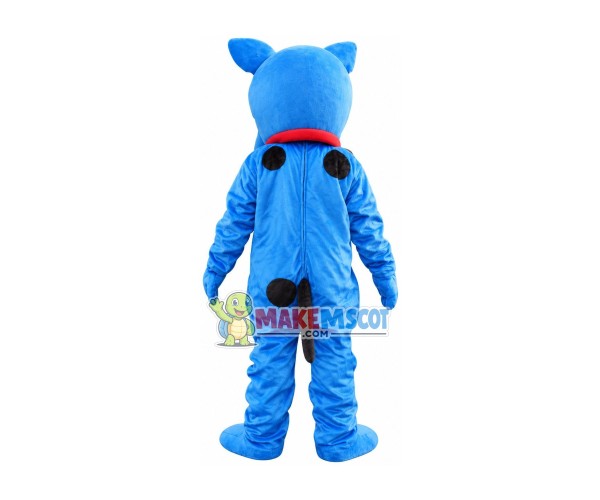 Clever Blue Scooby Doo Mascot Costume Clever Blue Scooby Doo Mascot Costume