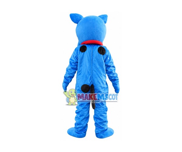 Clever Blue Scooby Doo Mascot Costume Clever Blue Scooby Doo Mascot Costume