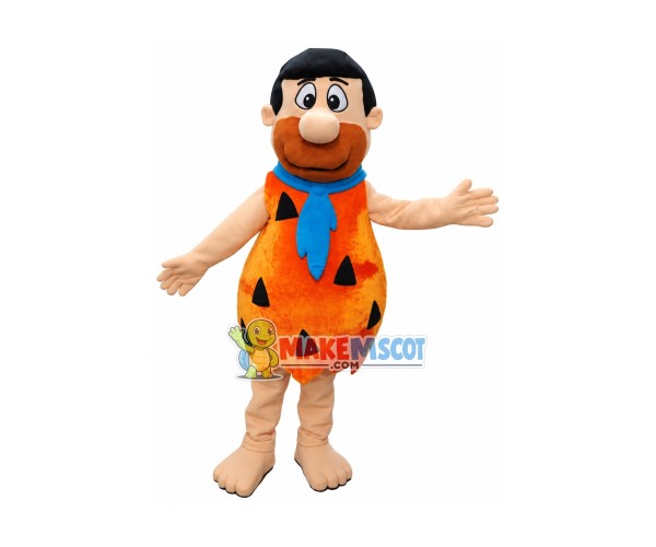 Older Crazy Savage Mascot Costume Older Crazy Savage Mascot Costume