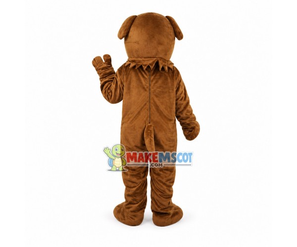 Cautious Domestic Dog Mascot Costume Cautious Domestic Dog Mascot Costume
