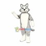 Gray Old Wolf Mascot Costume