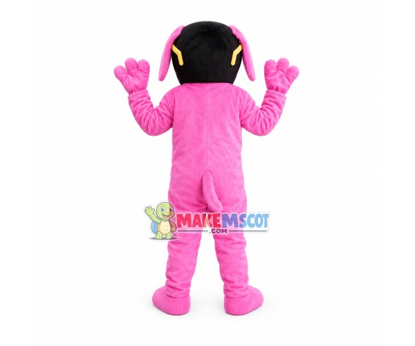 Celebration Glasses Dog Mascot Costume Celebration Glasses Dog Mascot Costume