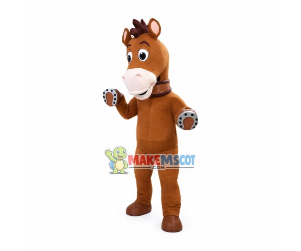 Iron Heel Horse Mascot Costume Iron Heel Horse Mascot Costume