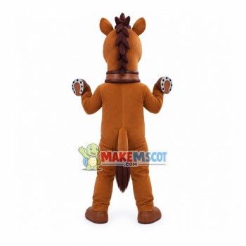 Iron Heel Horse Mascot Costume Iron Heel Horse Mascot Costume