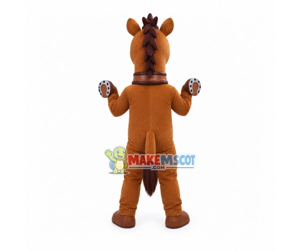 Iron Heel Horse Mascot Costume Iron Heel Horse Mascot Costume