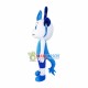 Memorial Cartoon Blue Dragon Mascot Costume Memorial Cartoon Blue Dragon Mascot Costume
