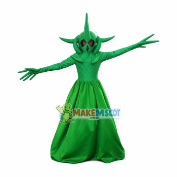Thriller Green Dryad Mascot Costume
