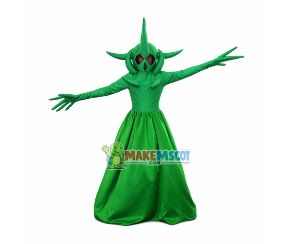 Thriller Green Dryad Mascot Costume