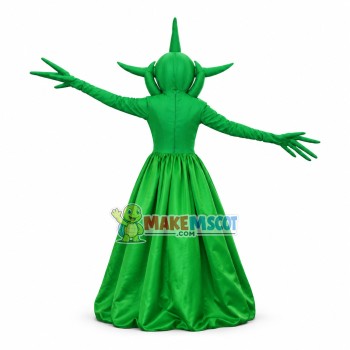 Thriller Green Dryad Mascot Costume Thriller Green Dryad Mascot Costume
