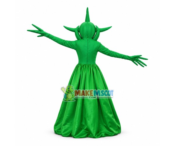 Thriller Green Dryad Mascot Costume Thriller Green Dryad Mascot Costume