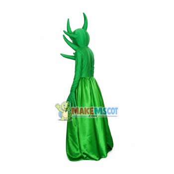 Thriller Green Dryad Mascot Costume Thriller Green Dryad Mascot Costume