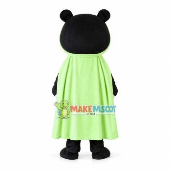 Kumamoto With Green Cloak Mascot Costume