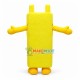 Yellow Air-conditioner Remote Mascot Costume Yellow Air-conditioner Remote Mascot Costume