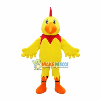 Aggressive Cockfight Mascot Costume