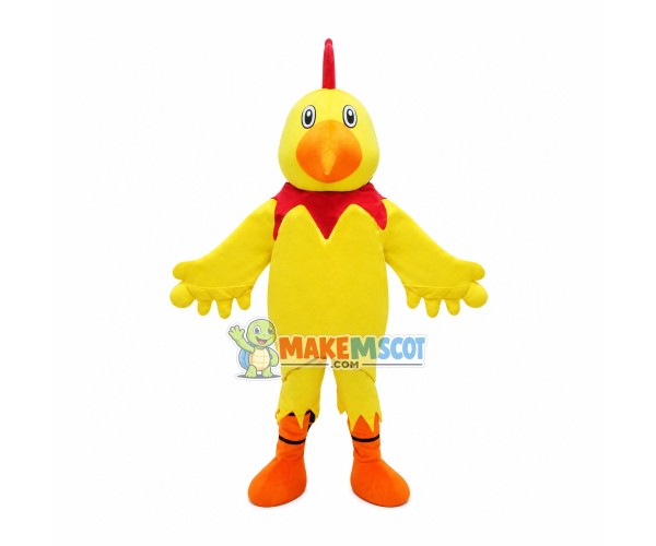 Aggressive Cockfight Mascot Costume