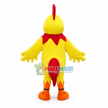 Aggressive Cockfight Mascot Costume Aggressive Cockfight Mascot Costume