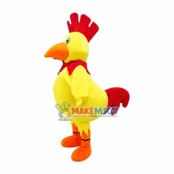 Aggressive Cockfight Mascot Costume Aggressive Cockfight Mascot Costume